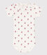 Kurzärmeliger Baby-Body aus Baumwolle mit Blumenmuster