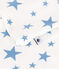 Kinder-Pyjama aus Baumwolle mit Sternen-Motiv weiss MARSHMALLOW/blau ALASKA