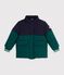 Kinder-Winterjacke im Colorblock gr&uuml;n/blau