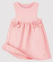 Ärmelloses Baby-Kleid für Mädchen rosa MINOIS