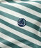 Baby-Windjacke aus recyceltem Polyester grün BRUT/weiss AVALANCHE