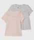 2er-Set Baby-T-Shirts für Mädchen