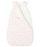 Strampler aus Rippstrick weiss MARSHMALLOW/rosa GROSEILLER