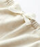Baby-Hose aus Bio-Baumwollflanell beige