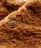 Baby-Sherpa-Mantel für Mädchen braun BRINDILLE