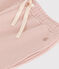 Jogginghose aus Molton für Kinder/Mädchen rosa SALINE