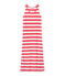 Armelloses kleid damen rosa GROSEILLER/weiss MARSHMALLOW