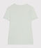 Einfarbiges T-Shirt L'Iconique aus Baumwolle für Damen blau POOL