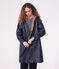 Lange Damen-Regenjacke zweifarbig SMOKING