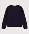 Damen-Sweatshirt aus Molton blau SMOKING