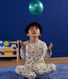 Kinder-Pyjama aus Nicki mit Sternmotiv