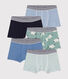 5er-Set Kinder-Boxershorts aus Baumwolle mit Schafmotiv