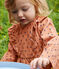 Langärmeliges Babykleid aus Feincord SIENNA/ MULTICO