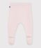 Pantalon b&eacute;b&eacute; en tricot laine et coton uni BARELY