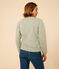 Damen-Sweatshirt aus Molton grün HERBIER