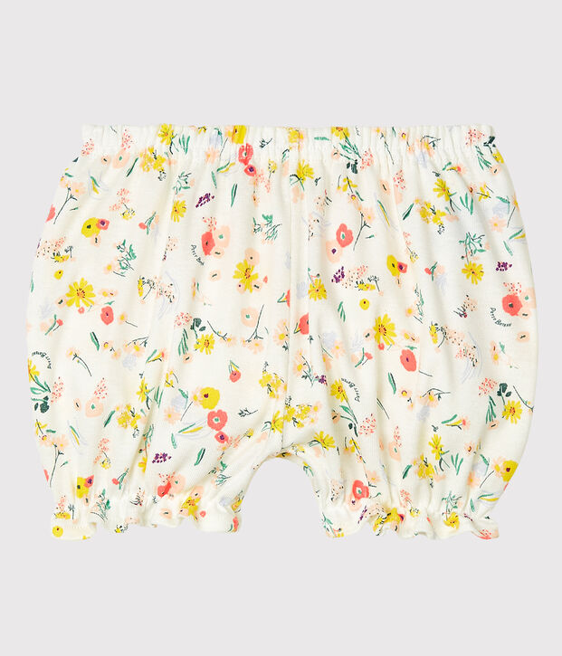 Baby-Slips f&uuml;r M&auml;dchen weiss/vielfarbig