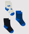 Set mit 3 Paar Baby-Socken variante 1
