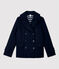 Damen-Caban aus Wolle blau SMOKING