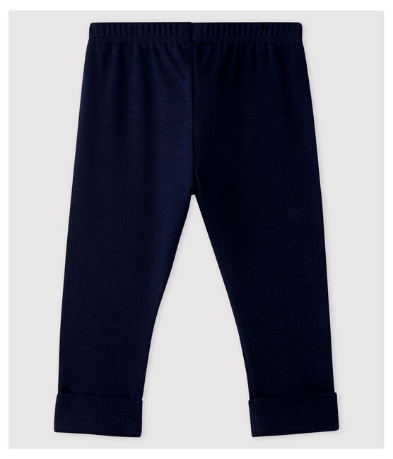 Baby-Hose aus Baumwolle für Mädchen/Jungen blau SMOKING