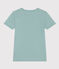 Kurzärmeliges T-Shirt aus Baumwolle grün PAUL