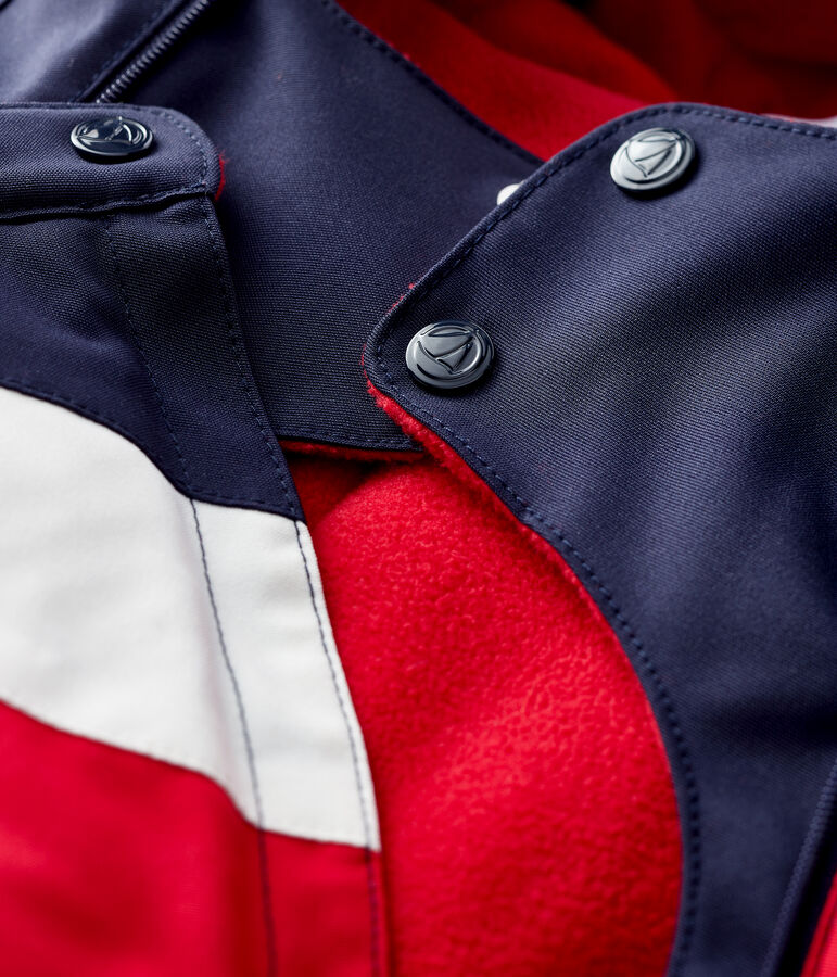 Baby-Fliegerorverall f&uuml;r Jungen blau/vielfarbig