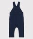 Lange Baby-Latzhose aus dickem Bio-Jersey