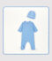 Dreiteiliges Baby-Set aus Bio-Baumwolle variante 2
