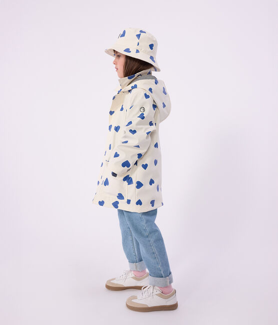 Ikonische Kinder-Regenjacke blau MILK/ CREPUSCULE