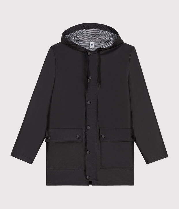 Ikonische Regenjacke Damen/Herren schwarz