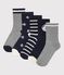 5er-Set Kindersocken für Jungen variante 1