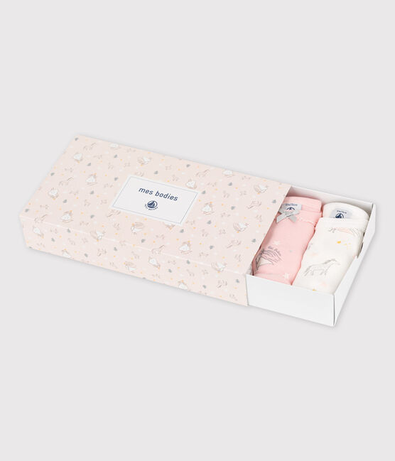 5er-Set langärmelige Baby-Bodys aus Baumwolle mit Prinzessinnen-Motiv für Mädchen variante 1
