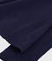 Langärmeliges Damen-T-Shirt L’Iconique aus Baumwolle mit Picotkante blau SMOKING