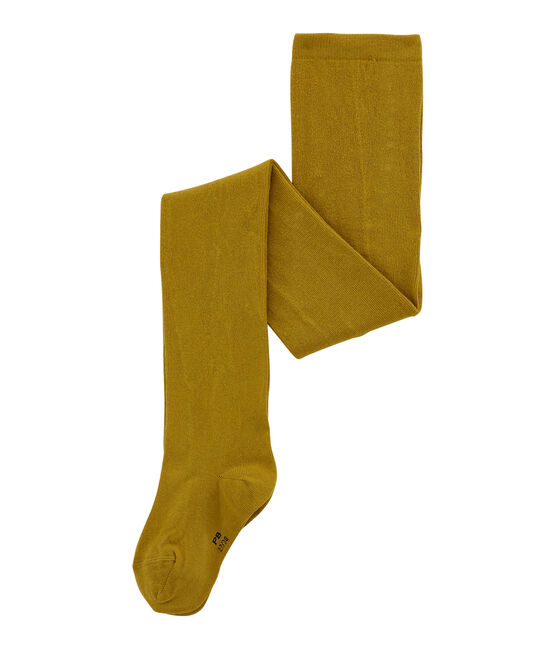 Mädchen Strumpfhose aus Jersey gelb INCA