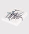 Set bestehend aus 1 Baby-Pyjama und 3 gestreiften Bodys variante 1