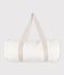 Duffel Bag aus Lammfellimitat weiss MARSHMALLOW PRIME