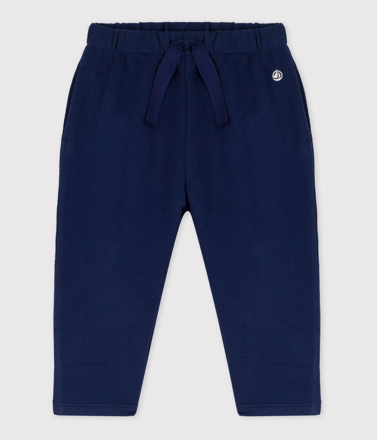 Baby-Hose aus Molton blau