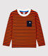 Langärmeliges Kinder-T-Shirt aus Baumwolle für Jungen