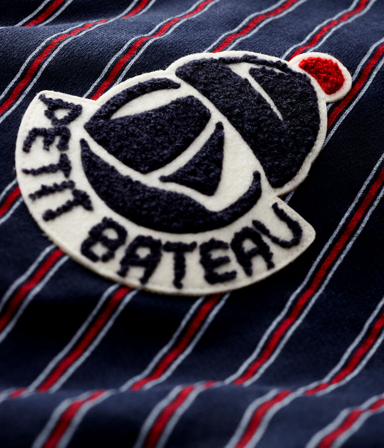 Baby-Kapuzensweatshirt f&uuml;r Jungen blau/vielfarbig