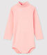 Langärmeliger Baby-Body mit Rollkragen
