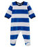 Baby Jungen Strampler blau LIMOGES/grau POUSSIERE
