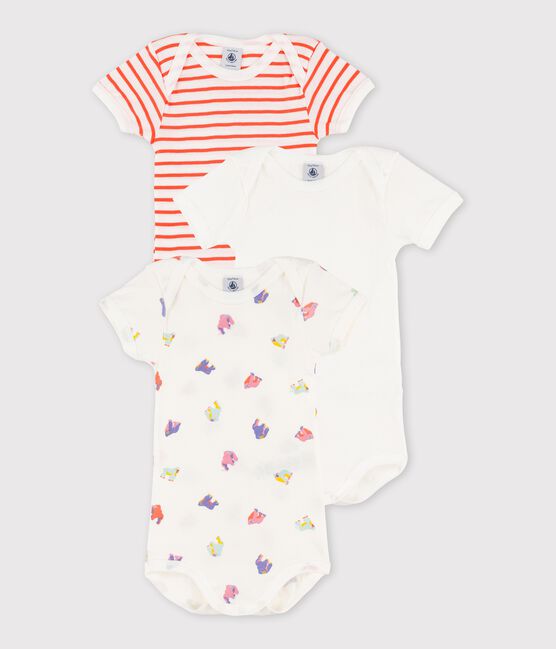 3er-Set kurzärmelige Baby-Bodys für Jungen variante 1