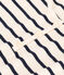 Damen-Spaghetti-Top aus Baumwolle weiss AVALANCHE/blau SMOKING