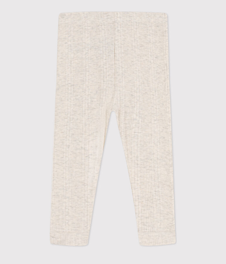 Baby-Leggings aus Baumwolle beige