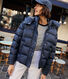 Damen-Winterjacke mit PU-Beschichtung