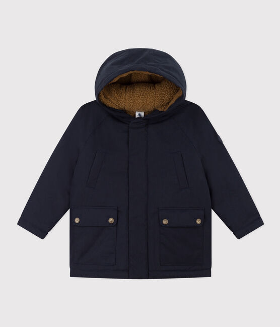 Parka für Kinder Mädchen/Jungen blau SMOKING