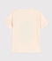 Kurzärmeliges beflocktes Kinder-T-Shirt für Jungen naturfarben AVALANCHE