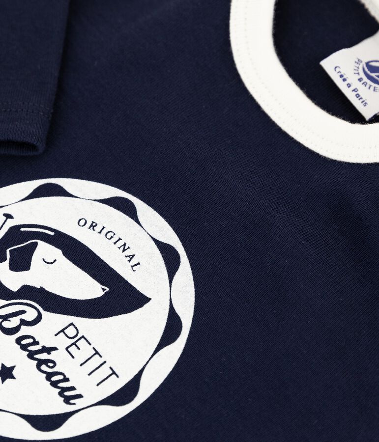 Baby-T-Shirt f&uuml;r Jungen blau