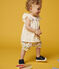 Baby-Bloomer-Shorts mit Gorcella-Printmuster, Mädchen weiss MARSHMALLOW/weiss MULTICO