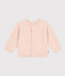 Baby-Cardigan aus Baumwollstrick rosa SALINE