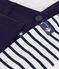 Baby-Geschenkset aus Baumwolle: T-Shirt und Latzhose vielfarbig